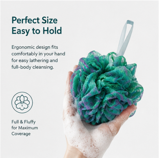 Bath Towel Soft Against the Skin Quick-Drying and Durable Ideal for Use After Exercising Showering or Washing Hands, Yellow and Purple