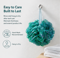 Bath Towel Soft Against the Skin Quick-Drying and Durable Ideal for Use After Exercising Showering or Washing Hands, Yellow and Purple